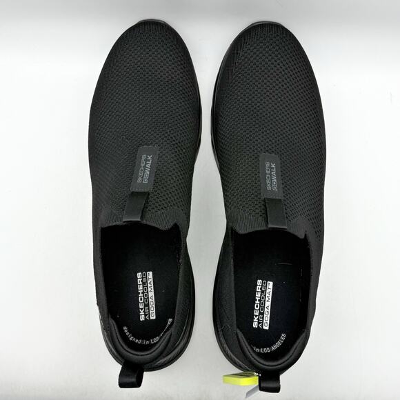 Skechers Mens Ultra Flex 3.0 Smooth Step Sneakers US 16 Wide Black Athletic NIB - Picture 10 of 14